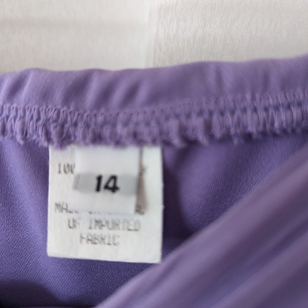 Two Piece Dress - Lilac - Picture 5 of 6